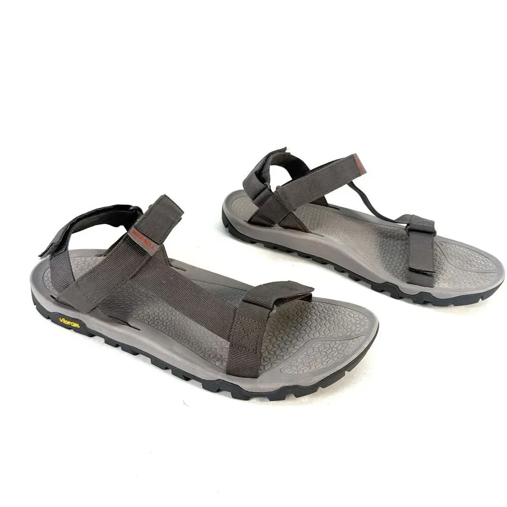 Merrell Breakwater Strap Sandals Size 13 Mens Gray Charcoal Waterproof Outdoor